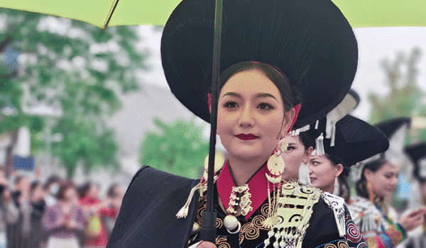 Torch Festival of Yi people in southwest Sichuan, China