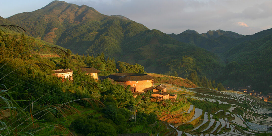 Tulou, the Fortress-like earth building in Fujian