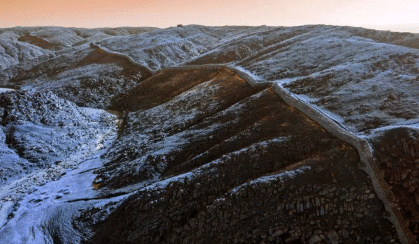 Guyang Great Wall from Qin in Baotou